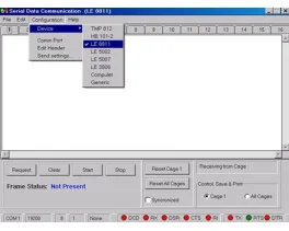SEDACOM SErial DAta COMmunication Software